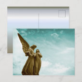 Angels in de hemel briefkaart (Voorkant / Achterkant)