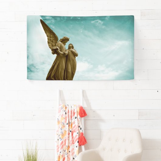 Angels in de hemel spandoek (Insitu)