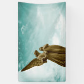 Angels in de hemel spandoek (Verticaal)