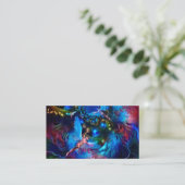 Angels in de kleurrijke tunnel visitekaartje (Staand voorkant)