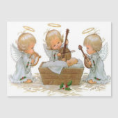 Angels in de Manger Card (Voorkant)