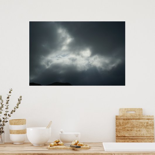 Angels in de wolken poster (Keuken)