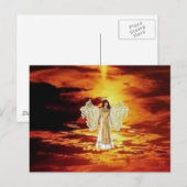 Angels in het Sky Briefkaart (Voorkant / Achterkant)