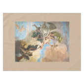 Angels in klassieke stijl geschilderd tafelkleed (Voorkant (Horizontaal))