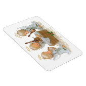 Angels in Manger Premium Magnet Magneet (Rechterzijde)
