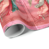 Angels in mid air Holiday Cadeaupapier (Rol Hoek)