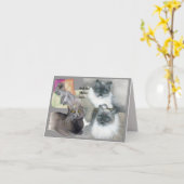 Angels in onze levens waterverf schilderijen kaart (Gele Bloem)