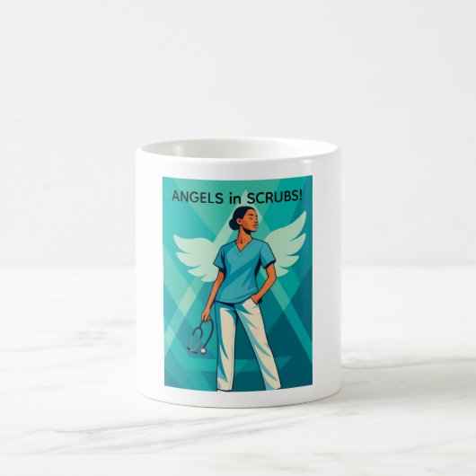 Angels in Scrubs! Mug Koffiemok (Center)