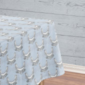  Angels in Sky Blue Floral Tafelkleed