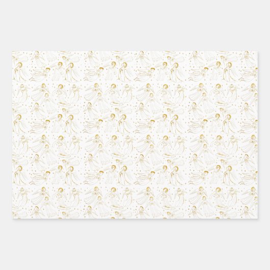 angels inpakpapier vel (Voorkant)