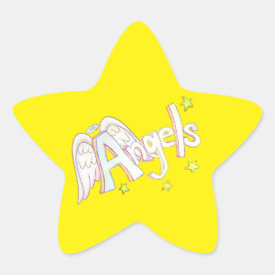 Angels Inspirerend Woord Kunst Sticker Decal