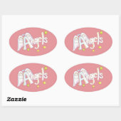 Angels Inspirerend Woord Kunst Sticker Decals (Vel)
