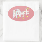 Angels Inspirerend Woord Kunst Sticker Decals (Tas)