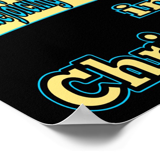 Angels is blij met Poster (Hoek)