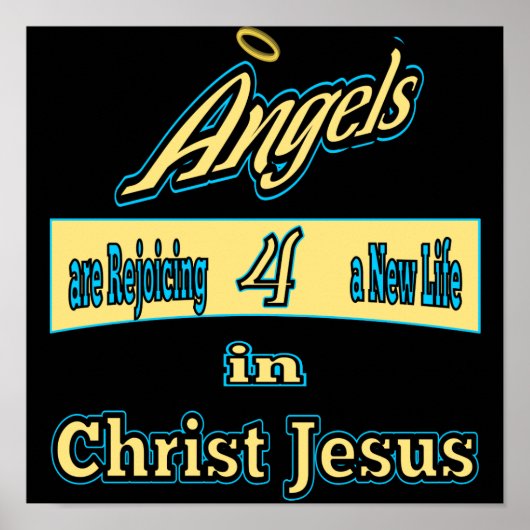Angels is blij met Poster (Voorkant)