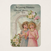 Angels katholieke begrafenismonument Kaart (Voorkant)