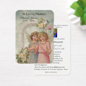 Angels katholieke begrafenismonument Kaart (Bureau)