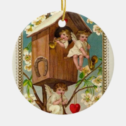 Angels Keramisch Ornament (Voorkant)