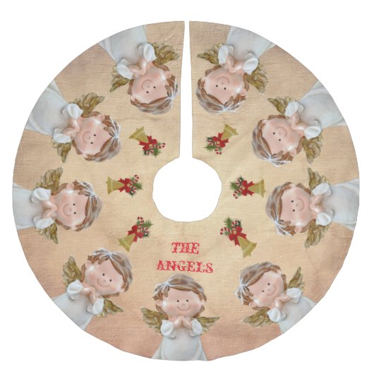  Angels kerstfeestmaal Kerstboom Rok (Voorkant)