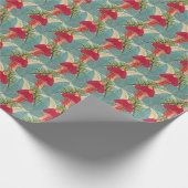  Angels kerstkerstkerststal Cadeaupapier (Hoek)