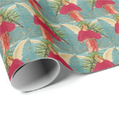  Angels kerstkerstkerststal Cadeaupapier (Rol Hoek)