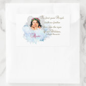 Angels...kijk niet verder rechthoekige sticker (Tas)