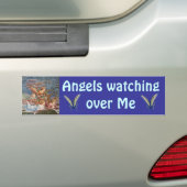 Angels kijken naar me bumper sticker (Op auto)