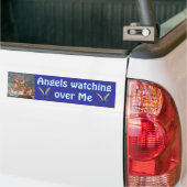 Angels kijken naar me bumper sticker (Op Truck)