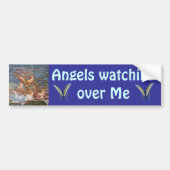 Angels kijken naar me bumper sticker (Voorkant)
