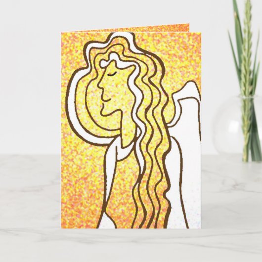 Angels kijkt naar jou kaart (Voorkant)