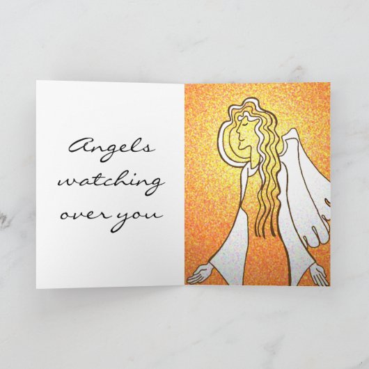 Angels kijkt naar jou kaart (Binnen)