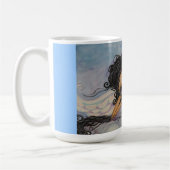 Angels kijkt over je Mok (Links)