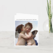 Angels Kiss Notecard Kaart (Achterkant)