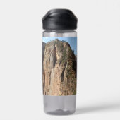 Angels Landing at Zion National Park Waterfles (Achterkant)