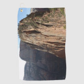 Angels Landing in Zion National Park Golfhanddoek (Voorkant)