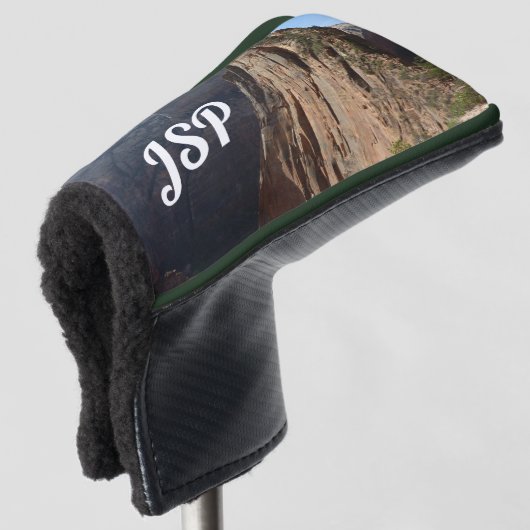 Angels Landing in Zion National Park Golfheadcover (3/4 voorkant)
