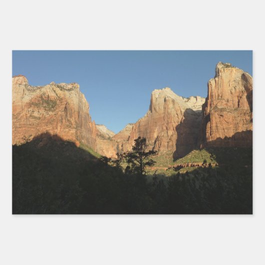 Angels Landing in Zion National Park Inpakpapier Vel (Voorkant 2)