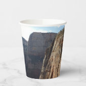 Angels Landing in Zion National Park Papieren Bekers (Links)