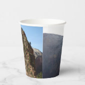 Angels Landing in Zion National Park Papieren Bekers (Rechts)