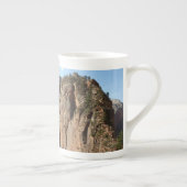 Angels Landing in Zion National Park Porselein Kop (Rechts)