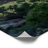 Angels Landing in Zion National Park Poster (Hoek)