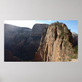 Angels Landing in Zion National Park Poster (Voorkant)