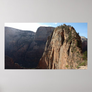 Angels Landing in Zion National Park Poster