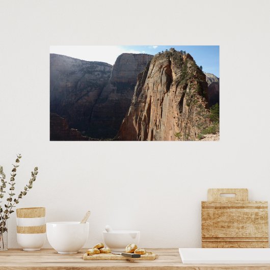 Angels Landing in Zion National Park Poster (Keuken)