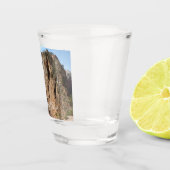 Angels Landing in Zion National Park Shot Glas (Rechts)