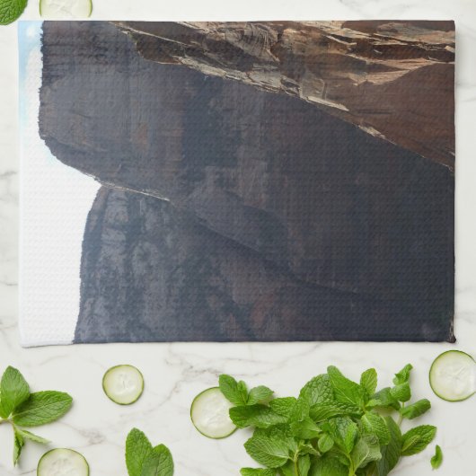 Angels Landing in Zion National Park Theedoek (Gevouwen)