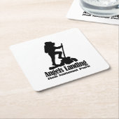 Angels Landing - Nationaal Park Zion Kartonnen Onderzetters (Schuin)