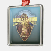 Angels Landing (pijlpunt) Metalen Ornament (Links)