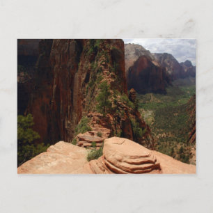 Angels Landing Trail briefkaart