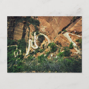 Angels Landing Trail briefkaart